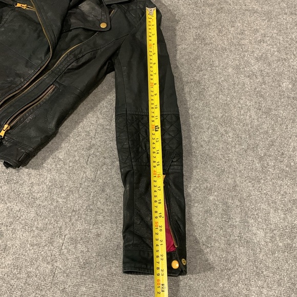 Genuine soft leather Moto jacket - Picture 11 of 11